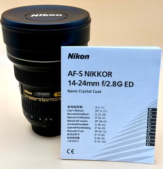 Objetivo Nikon NIKKOR AF-S 14-24mm f/2.8G ED