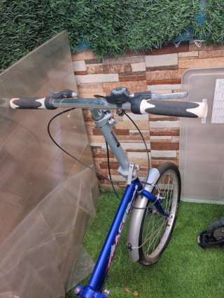 Bicicleta Plegable Acer Azul