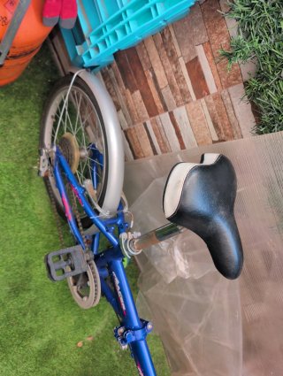 Bicicleta Plegable Acer Azul