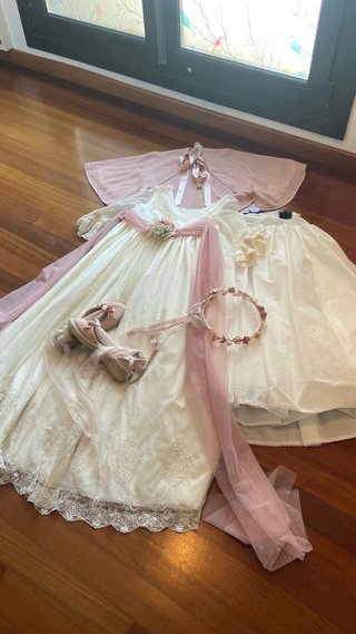 Vestido Comunión Abuela Tata Lote Completo 2023