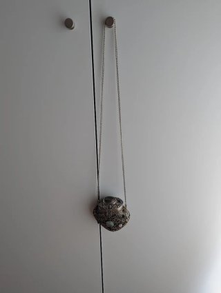 Bolsito cofre joya plata piedras
