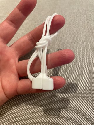 Cable de silicona para auriculares imantados