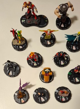Lote Figuras Marvel Heroclix