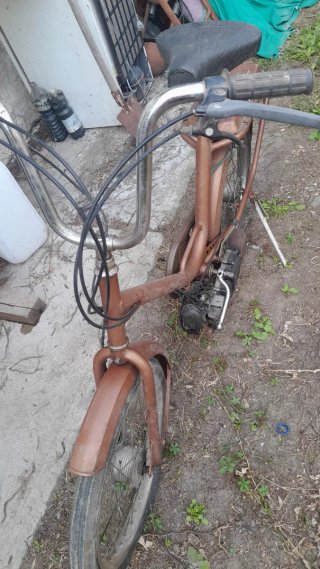 Garelli Mosquito Moped Marrone