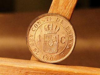 Moneda SC 1 céntimo 1906 Alfonso XIII