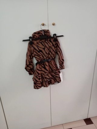 Vestitino bambina fantasia animalier