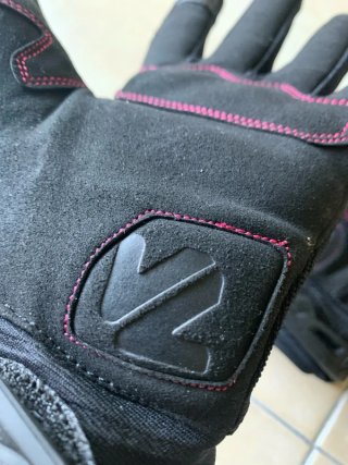 Guantes Moto Mujer Verano Negro/Rosa