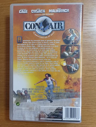 Con Air VHS Precintado Español 1997