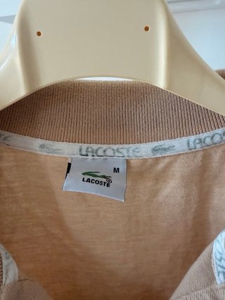 Polo Lacoste Uomo Beige Taglia M