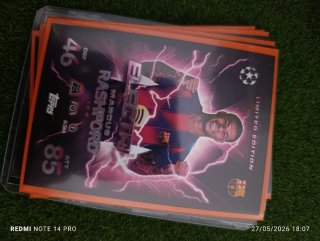 Carta Marcus Rashford Electrix Edición Limitada LE
