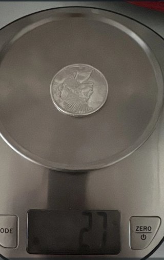 Moneda Plata Dólar Americano 1928
