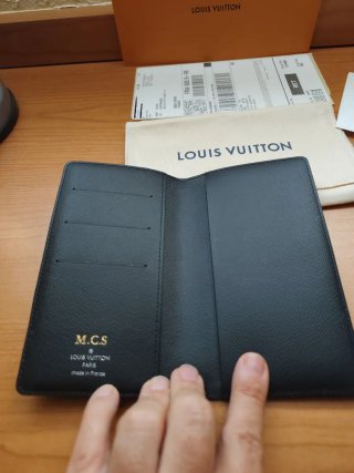 Tarjetero Louis Vuitton Negro Damier