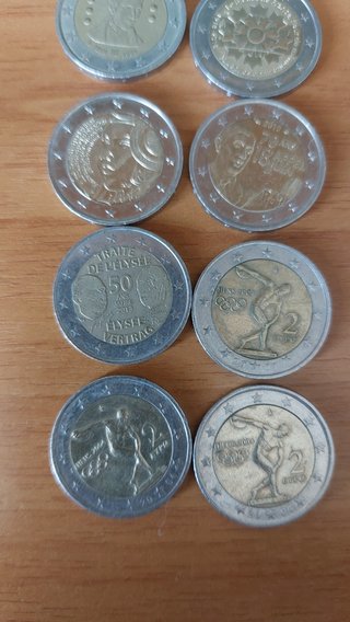 11 Monete 2€ Commemorative Estere