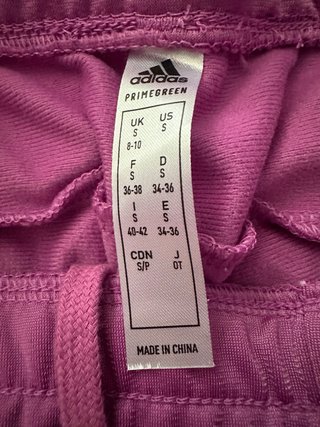 Pantalón chándal Adidas morado