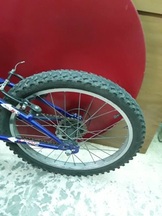 Bicicleta infantil azul Decathlon