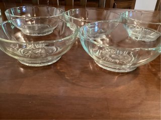 Coppette Vintage Vetro Set 6