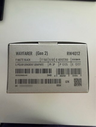 Ray-Ban Meta Wayfarer Gen 2 (NUEVAS, precintadas)