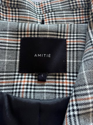 Blazer cuadros Amitie