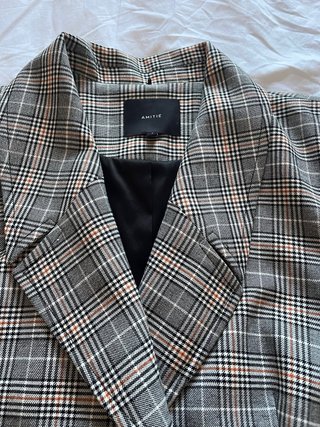 Blazer cuadros Amitie