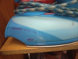 Plancha Braun Easystyle Azul