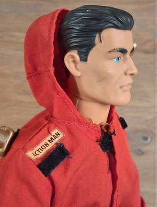 Action Man Karate Kick Boxer Traje Rojo
