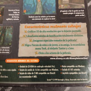 Tarzán Juego de Acción PC Disney
