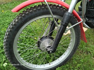 Bultaco 350 trial Roja