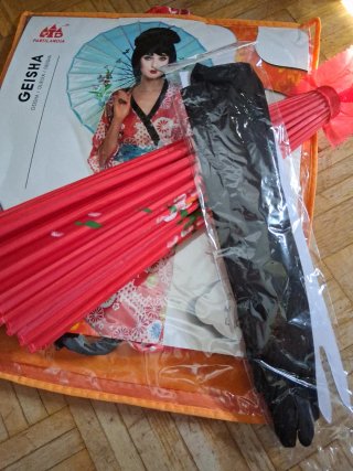 Disfraz Geisha Mujer(S) Partilandia. Con Regalos