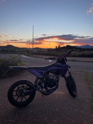 Sherco 50 Supermotard Morado