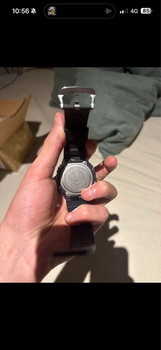 Casio G-Shock Plata y Negro