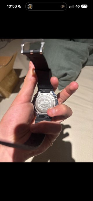 Casio G-Shock Plata y Negro