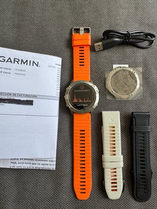 Garmin Fenix 6X Pro Solar Ed. Titanio
