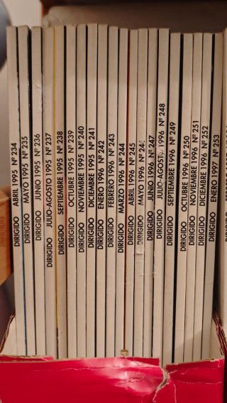 Revistas Dirigido números del 101 al 400 + índices