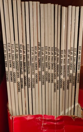 Revistas Dirigido números del 101 al 400 + índices