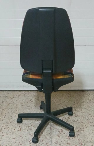 Silla de oficina estampado tartán