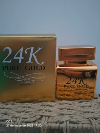 Perfume 24K Pure Gold Eau de Parfum Mujer