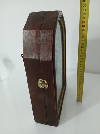 Orologio da parete in legno con nodi marini