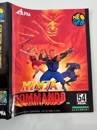 Ninja Commando SNK Neo Geo AES NeoGeo NG Jap