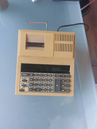 Calcolatrice Olivetti Divisumma 31PD Vintage