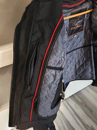 Chaqueta Moto Cordura Mujer Negra Talla L.