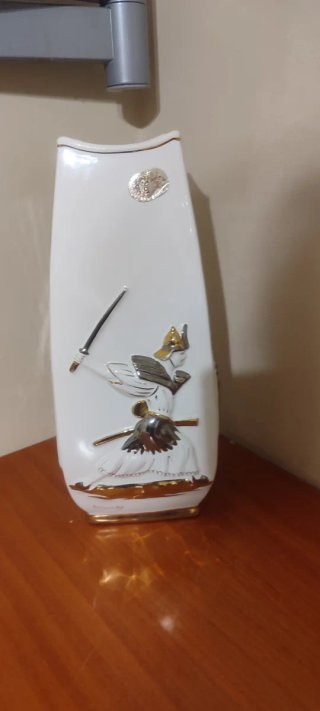 Vaso Giapponese Decorato Samurai
