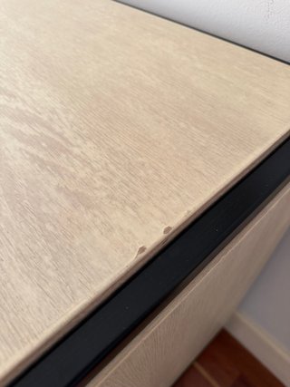Aparador moderno madera y metal