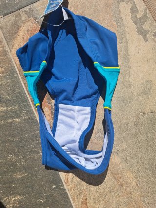 Bañador azul gris talla L nuevo con etiqueta