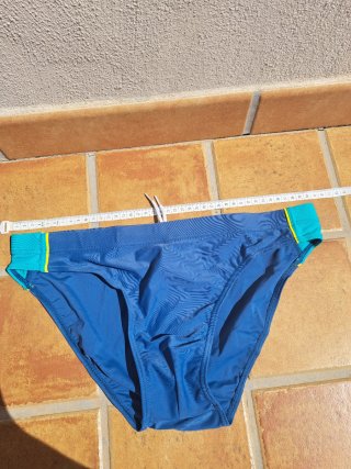 Bañador azul gris talla L nuevo con etiqueta