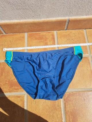 Bañador azul gris talla L nuevo con etiqueta