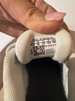 Scarpe Adidas Bambino/a Velcro Bianche 23 numero