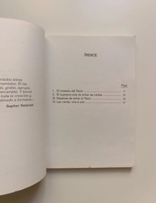 La magia del tarot.