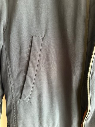 Chaqueta Benetton azul con capucha