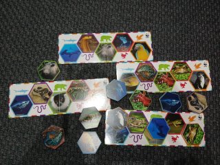 Bingo de animales WWF de madera