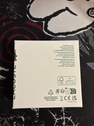 Pendientes Aro Lacoste Cocodrilo Plata